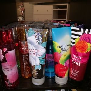 Tons of Bath &Body Works, more that’s not pictured